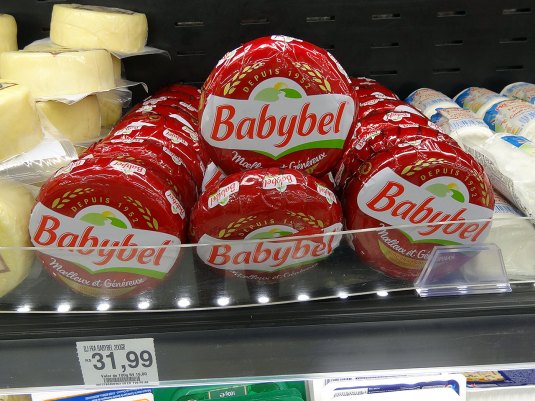 Babybel Babybel in a supermarket