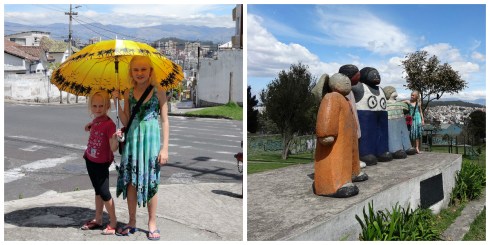 In our street and at at the park!  