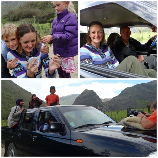 Hair and Makeup then its the final scene of filming in Pululahua Crater  
