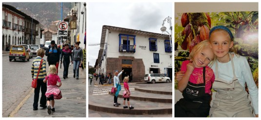 Heading off for a birthday treat in Cusco...