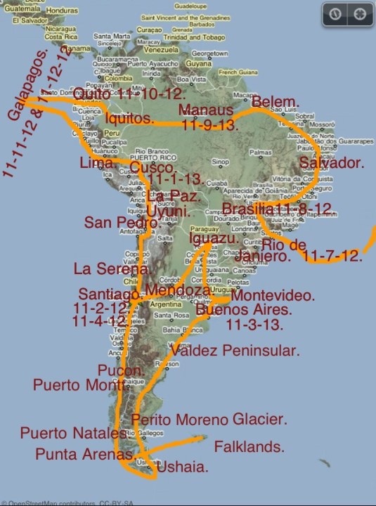 Nine months, Nine countries. Our Family Gap South American Journey