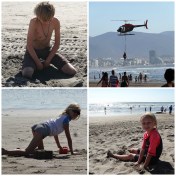 Fun and drama at beautiful La Serena beach
