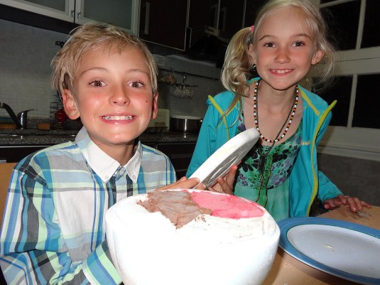 We couldn't eat it in one sitting! Took it next day and finished it for breakfast on the ferry!