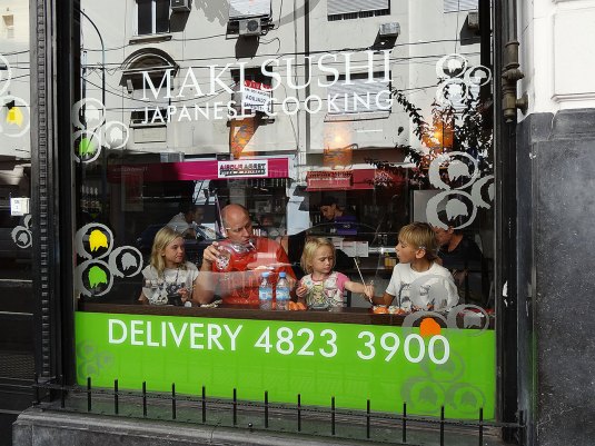 Buenos Aires sushi lunch break