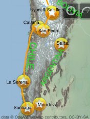 The challenge of how to cross the Andes to Argentina