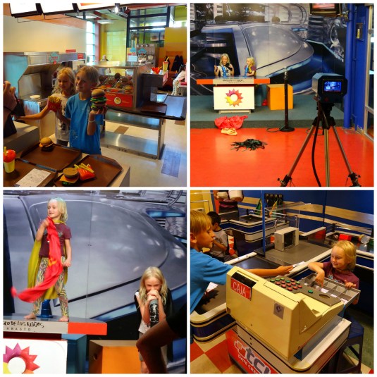 Working at Macdonalds, in the supermarket, TV presenting and performing at Museo del Ninos! 