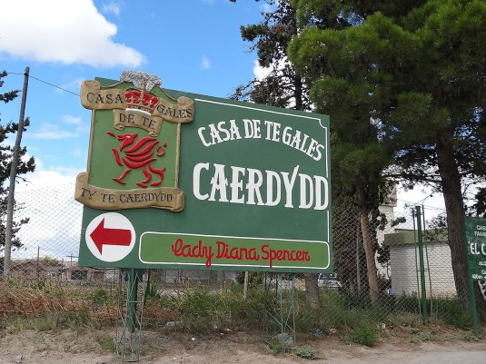 'Lady Di was here' in Welsh town Gaiman