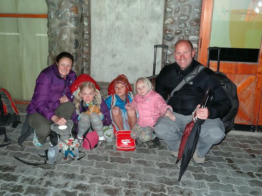 Leaving Ushuaia at 5am