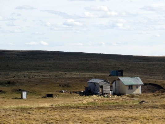 Patagonian farm along the way