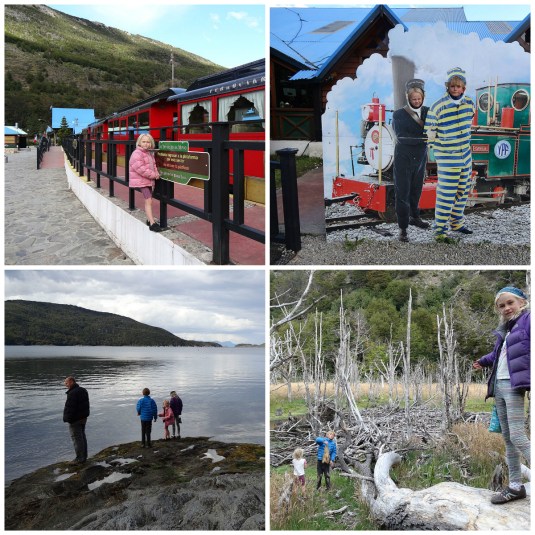 The end of he world train and prisoners who built the track, lake and dam in the national park