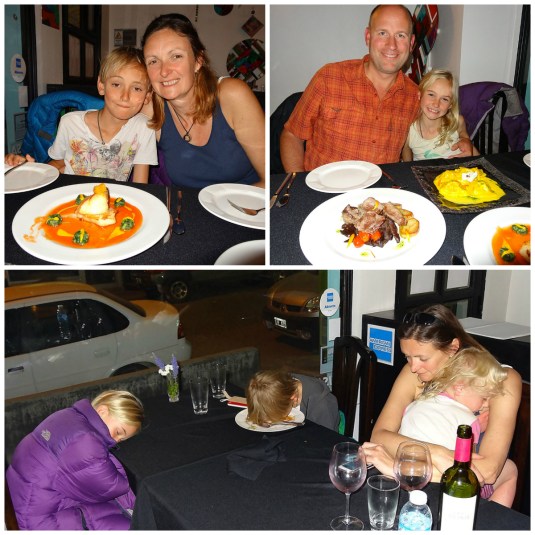 Fab food at the end of a lovely day in Kalma Resto, Ushuaia