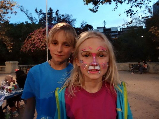 Facepaint in the park
