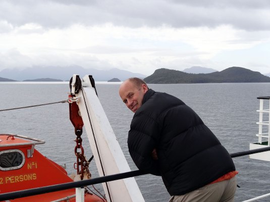 Martin on deck, day 1