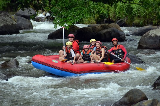 Rafting on the Ayung River