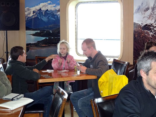 Lara makes lots of friends 