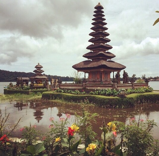 Ulun Danu Water Temple at Bedugal.
