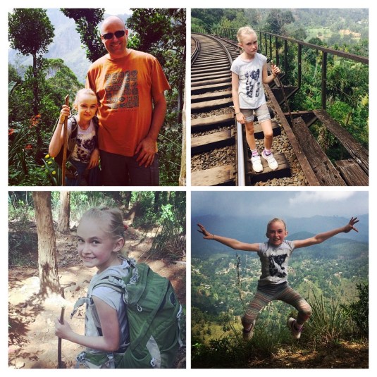 Dad and Zoe's big hike to Ella Rock 