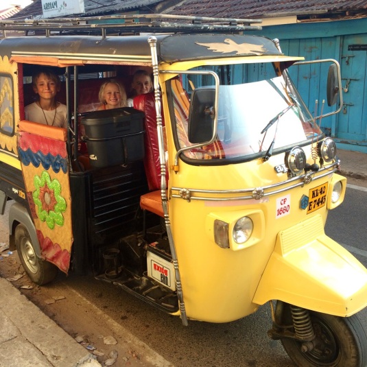 We love TukTuks !  Or rather Auto Rickshaws as they are called here 